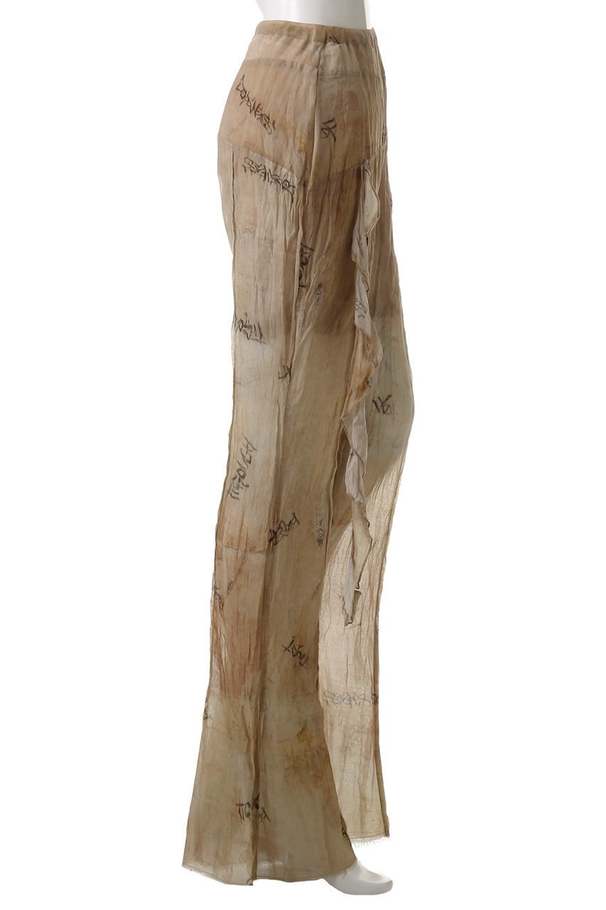 【プランク プロジェクト/PRANK PROJECT】のアンティークプリントフレアパンツ / Antique Print Flare Pants 人気、トレンドファッション・服の通販 founy(ファニー) ファッション Fashion レディースファッション Fashion for Women パンツ Pants & Trousers おすすめ Recommended / Our Picks アンティーク Antique-Inspired キュプラ Cupro, Eco Fabric コンパクト Compact, Small Size シアー Sheer, See-Through シンプル Simple, Minimal セットアップ Set-Up, Coordinated Outfit フラワー Flower, Floral プリント Print, Printed Pattern ラッフル Ruffle, Frill ランダム Random, Irregular 切替 Switching, Contrast Panel 夏 Summer 春 Spring S/S・春夏 SS, Spring/Summer, Warm Season other-3|ID: prp329100004335077 ipo3291000000035055360