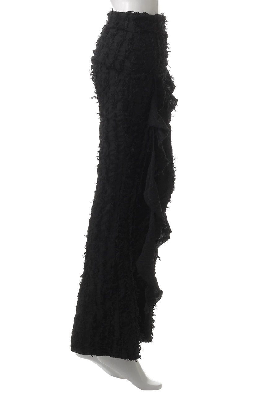 【プランク プロジェクト/PRANK PROJECT】のフリンジジャガードフレアパンツ / Fringe Jacquard Flare Pants 人気、トレンドファッション・服の通販 founy(ファニー) 　ファッション　Fashion　レディースファッション　Fashion for Women　パンツ　Pants & Trousers　コンパクト　Compact, Small Size　シャーリング　Shirring, Ruched　シンプル　Simple, Minimal　フリンジ　Fringe, Tassel　ラッフル　Ruffle, Frill　ランダム　Random, Irregular　切替　Switching, Contrast Panel　other-3|ID: prp329100004335078 ipo3291000000035896846