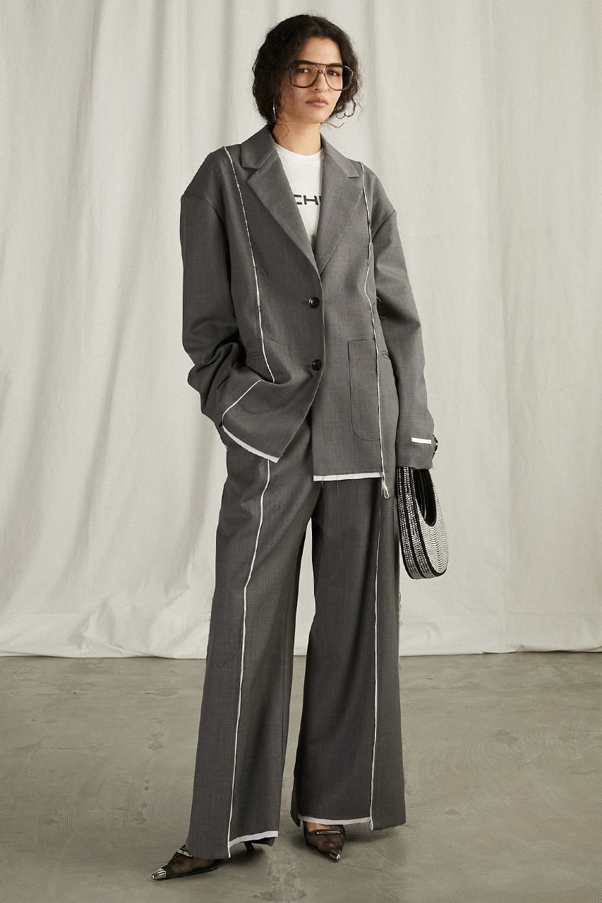 【プランク プロジェクト/PRANK PROJECT】のカットアウトパンツ / Cut-out Pants 人気、トレンドファッション・服の通販 founy(ファニー) 　ファッション　Fashion　レディースファッション　Fashion for Women　パンツ　Pants & Trousers　カットオフ　Cut-Off Design　スラックス　Slacks, Dress Pants　セットアップ　Set-Up, Coordinated Outfit　フェミニン　Feminine, Girly　ワイド　Wide, Wide Fit　other-8|ID: prp329100004335080 ipo3291000000036761723