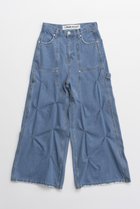 【プランク プロジェクト/PRANK PROJECT】のスタッズデニムパンツ / Studs Denim Pants BLU(ブルー)|ID: prp329100004335081 ipo3291000000032902196