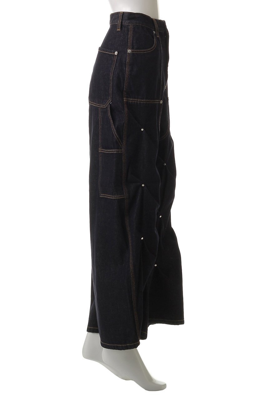 【プランク プロジェクト/PRANK PROJECT】のスタッズデニムパンツ / Studs Denim Pants 人気、トレンドファッション・服の通販 founy(ファニー) 　ファッション　Fashion　レディースファッション　Fashion for Women　パンツ　Pants & Trousers　デニムパンツ・ジーンズ・美脚デニム　Denim Jeans & Pants　おすすめ　Recommended / Our Picks　ケミカル　Chemical, Chemical Wash　コンパクト　Compact, Small Size　スタッズ　Studs, Metal Accents　デニム　Denim, Jeans Material　ブリーチ　Bleach, Washed Finish　ワイド　Wide, Wide Fit　other-3|ID: prp329100004335081 ipo3291000000032902208