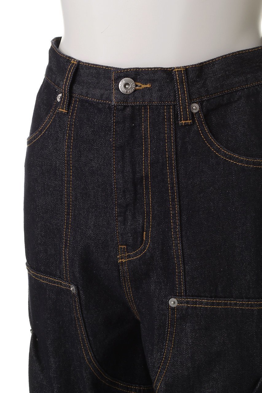 【プランク プロジェクト/PRANK PROJECT】のスタッズデニムパンツ / Studs Denim Pants 人気、トレンドファッション・服の通販 founy(ファニー) 　ファッション　Fashion　レディースファッション　Fashion for Women　パンツ　Pants & Trousers　デニムパンツ・ジーンズ・美脚デニム　Denim Jeans & Pants　おすすめ　Recommended / Our Picks　ケミカル　Chemical, Chemical Wash　コンパクト　Compact, Small Size　スタッズ　Studs, Metal Accents　デニム　Denim, Jeans Material　ブリーチ　Bleach, Washed Finish　ワイド　Wide, Wide Fit　other-5|ID: prp329100004335081 ipo3291000000032902213