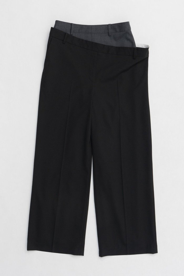 【プランク プロジェクト/PRANK PROJECT】のダブルレイヤードパンツ / Double Layered Pants インテリア・キッズ・メンズ・レディースファッション・服の通販 founy(ファニー) https://founy.com/ ファッション Fashion レディースファッション WOMEN パンツ Pants ウォッシャブル Washable シンプル Simple スラックス Slacks ドローストリング Drawstring |ID: prp329100004335082 ipo3291000000030113978