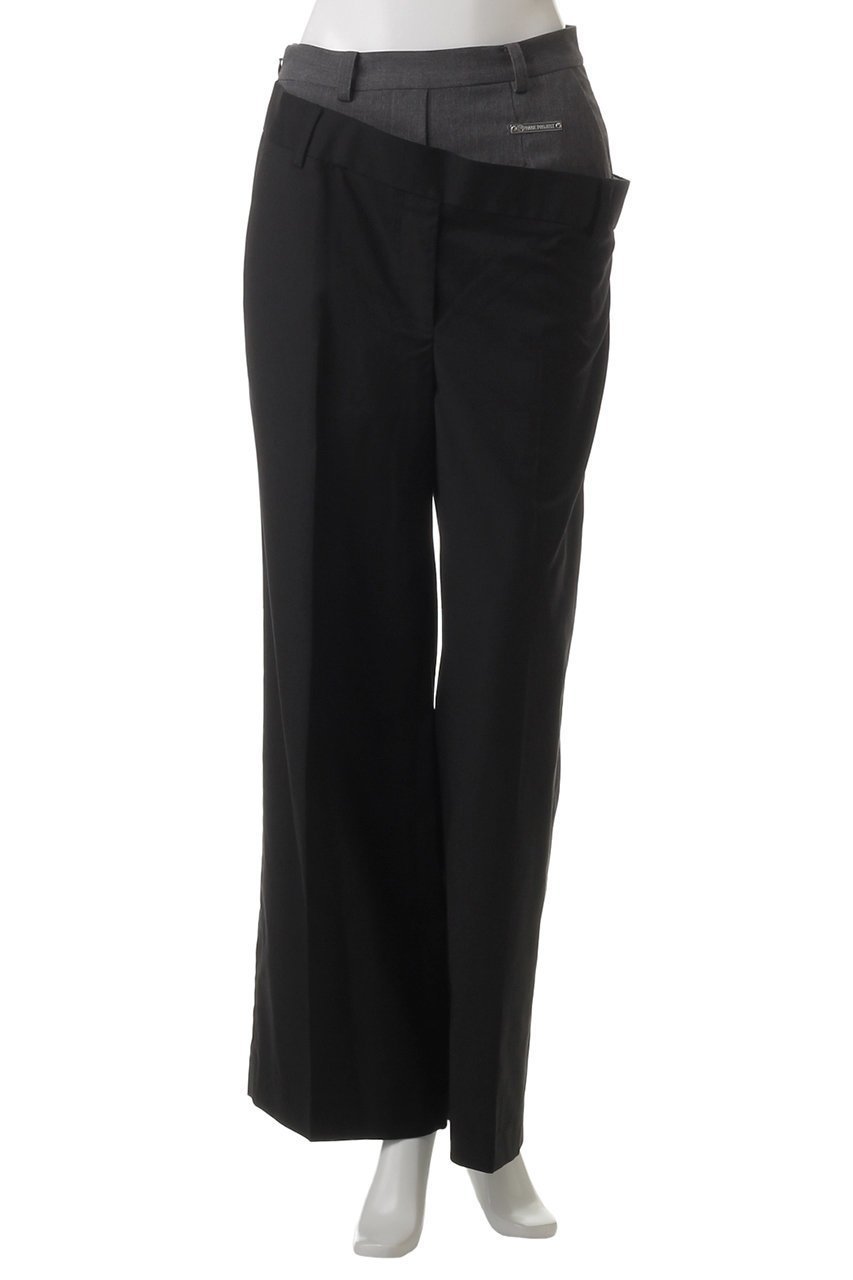 【プランク プロジェクト/PRANK PROJECT】のダブルレイヤードパンツ / Double Layered Pants 人気、トレンドファッション・服の通販 founy(ファニー) 　ファッション　Fashion　レディースファッション　Fashion for Women　パンツ　Pants & Trousers　ウォッシャブル　Machine Washable　シンプル　Simple, Minimal　スラックス　Slacks, Dress Pants　ドローストリング　Drawstring, Pull Cord　other-2|ID: prp329100004335082 ipo3291000000032928976