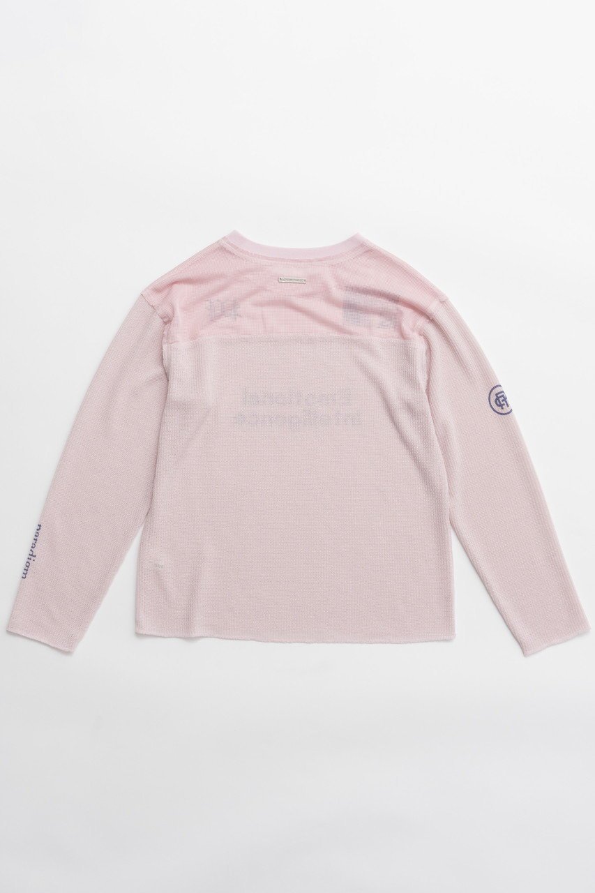【プランク プロジェクト/PRANK PROJECT】のメッシュプリントトップス / Mesh Print Top 人気、トレンドファッション・服の通販 founy(ファニー) 　ファッション　Fashion　レディースファッション　Fashion for Women　トップス・カットソー　Cut & Sew Tops　シャツ・ブラウス・オフィスカジュアル　Elegant Blouses & Button-Ups　ロングTシャツ・Tシャツ　Longline T-Shirts & Tees　カットソー・ベーシックTシャツ　Cut-and-Sewn Tops / Stretch Tees & Basics　カットソー　Cut and Sewn Top　グラフィック　Graphic, Graphic Design　コンビ　Combo, Combination Style　スポーティ　Sporty, Casual Athletic　スリーブ　Sleeve, Long Sleeve / Short Sleeve　プリント　Print, Printed Pattern　ボトム　Bottoms, Lower Wear　メッシュ　Mesh, Net Fabric　ヨーク　Yoke, Yoke Design　ランダム　Random, Irregular　ロング　Long, Long-Length　other-6|ID: prp329100004335084 ipo3291000000032875918