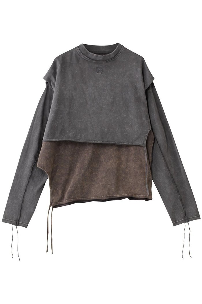 【プランク プロジェクト/PRANK PROJECT】のレイヤードロングスリーブTEE / Layered Long Sleeve Tee インテリア・キッズ・メンズ・レディースファッション・服の通販 founy(ファニー) https://founy.com/ ファッション Fashion レディースファッション Fashion for Women トップス・カットソー Cut & Sew Tops シャツ・ブラウス・オフィスカジュアル Elegant Blouses & Button-Ups ロングTシャツ・Tシャツ Longline T-Shirts & Tees カットソー・ベーシックTシャツ Cut-and-Sewn Tops / Stretch Tees & Basics おすすめ Recommended / Our Picks カットソー Cut and Sewn Top スリーブ Sleeve, Long Sleeve / Short Sleeve ノースリーブ Sleeveless, No-Sleeve ブリーチ Bleach, Washed Finish ロング Long, Long-Length ワイド Wide, Wide Fit |ID: prp329100004335085 ipo3291000000035343316