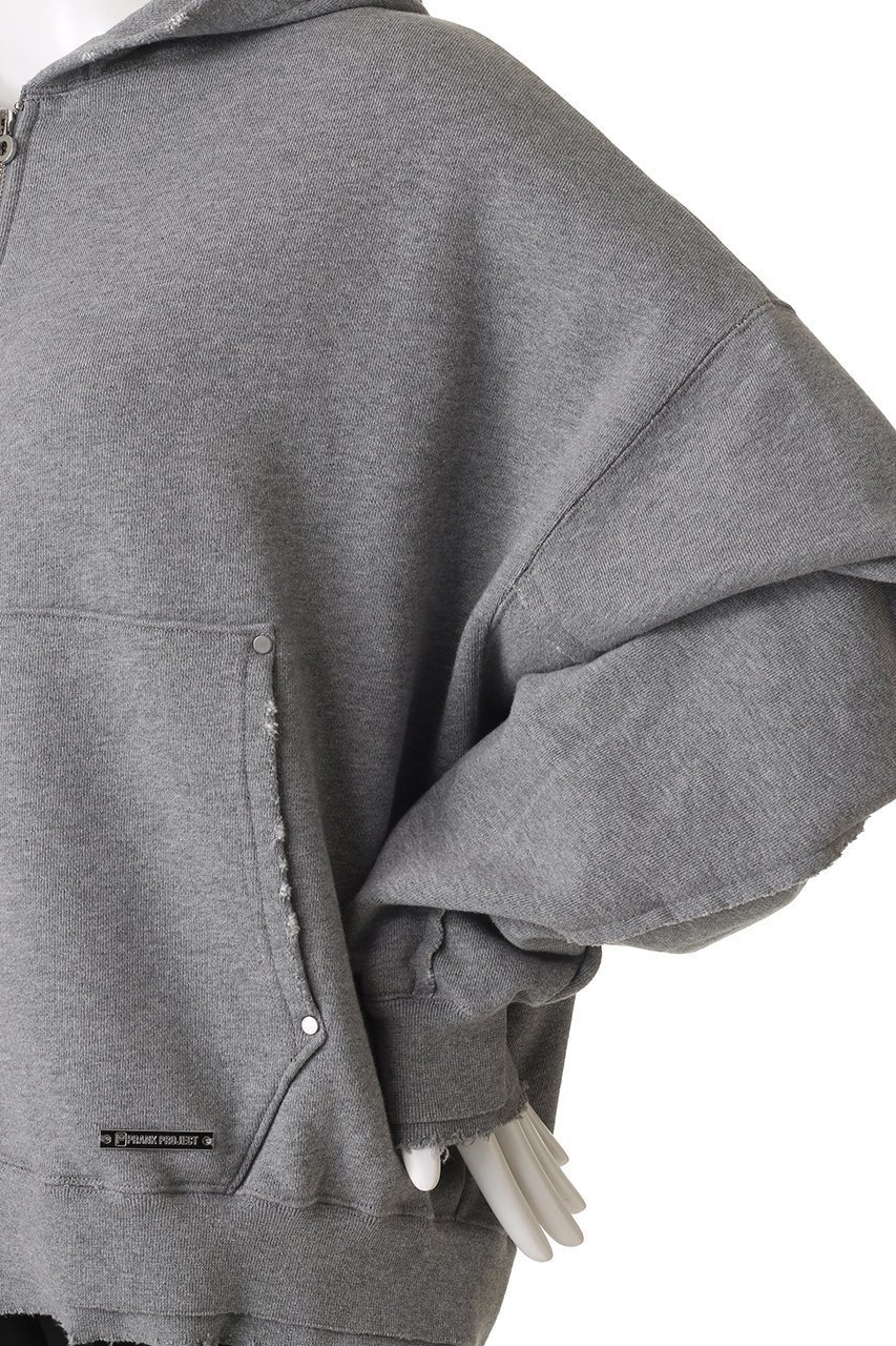 【プランク プロジェクト/PRANK PROJECT】のアイレットフーディパーカー / Eyelet Hoodie 人気、トレンドファッション・服の通販 founy(ファニー) 　ファッション　Fashion　レディースファッション　WOMEN　トップス・カットソー　Tops/Tshirt　シャツ/ブラウス　Shirts/Blouses　パーカ　Sweats　ロング / Tシャツ　T-Shirts　スウェット　Sweat　カットソー　Cut and Sewn　アイレット　Eyelet　ヴィンテージ　Vintage　クラッシュ　Crash　シアー　Sheer　ダブル　Double　ボトム　Bottom　ポケット　Pocket　おすすめ　Recommend　other-5|ID: prp329100004335086 ipo3291000000031360112