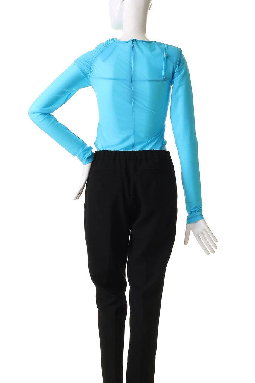 【プランク プロジェクト/PRANK PROJECT】のアシンメトリーツイストボディスーツ / Asymmetric Twist Bodysuit 人気、トレンドファッション・服の通販 founy(ファニー) 　ファッション　Fashion　レディースファッション　Fashion for Women　トップス・カットソー　Cut & Sew Tops　シャツ・ブラウス・オフィスカジュアル　Elegant Blouses & Button-Ups　ロングTシャツ・Tシャツ　Longline T-Shirts & Tees　カットソー・ベーシックTシャツ　Cut-and-Sewn Tops / Stretch Tees & Basics　スポーティ　Sporty, Casual Athletic　スリーブ　Sleeve, Long Sleeve / Short Sleeve　スーツ　Suit, Formalwear　フロント　Front, Front Design　ボトム　Bottoms, Lower Wear　ロング　Long, Long-Length　other-4|ID: prp329100004335087 ipo3291000000034421220