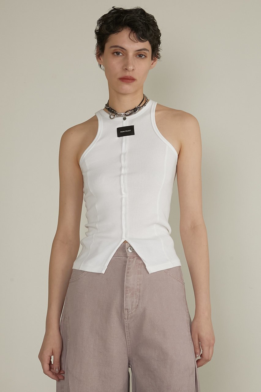 【プランク プロジェクト/PRANK PROJECT】のスウィッチリブ2WAYタンク / Switch Rib 2WAY Tank 人気、トレンドファッション・服の通販 founy(ファニー) ファッション Fashion レディースファッション Fashion for Women トップス・カットソー Cut & Sew Tops キャミソール&ノースリーブ Camisoles & Sleeveless Tops シャツ・ブラウス・オフィスカジュアル Elegant Blouses & Button-Ups ロングTシャツ・Tシャツ Longline T-Shirts & Tees カットソー・ベーシックTシャツ Cut-and-Sewn Tops / Stretch Tees & Basics アメリカン American Style インナー Innerwear キャミソール Camisole, Spaghetti Strap Top コンビ Combo, Combination Style スリーブ Sleeve, Long Sleeve / Short Sleeve タンク Tank Top, Sleeveless Top フロント Front, Front Design ロング Long, Long-Length 夏 Summer other-8|ID: prp329100004335089 ipo3291000000032873567