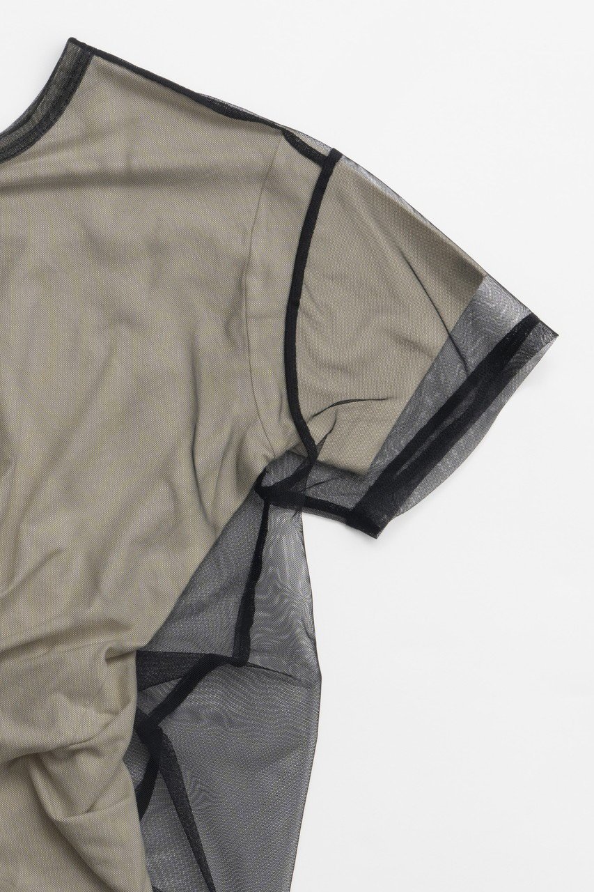 【プランク プロジェクト/PRANK PROJECT】のツイストレイヤードトップ / Twist Layered Top 人気、トレンドファッション・服の通販 founy(ファニー) 　ファッション　Fashion　レディースファッション　WOMEN　トップス・カットソー　Tops/Tshirt　シャツ/ブラウス　Shirts/Blouses　ロング / Tシャツ　T-Shirts　カットソー　Cut and Sewn　インナー　Inner　カットソー　Cut And Sew　コンパクト　Compact　ショート　Short　スリーブ　Sleeve　チュール　Tulle　ドレープ　Drape　other-7|ID: prp329100004335091 ipo3291000000031360174