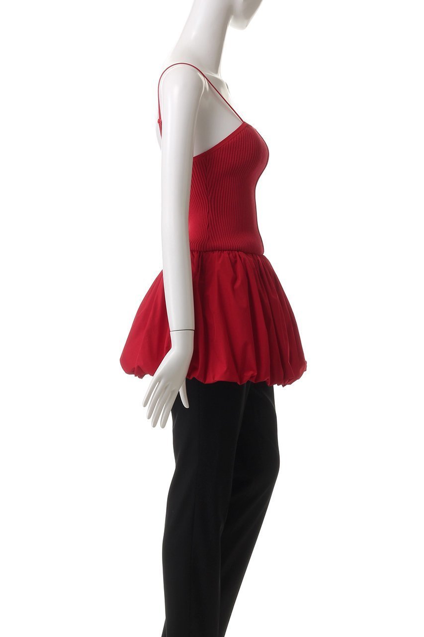 【プランク プロジェクト/PRANK PROJECT】のバルーンヘムニットキャミ / Balloon Hem Knit Cami 人気、トレンドファッション・服の通販 founy(ファニー) 　ファッション　Fashion　レディースファッション　WOMEN　トップス・カットソー　Tops/Tshirt　ニット　Knit Tops　キャミソール / ノースリーブ　No Sleeves　シャツ/ブラウス　Shirts/Blouses　ロング / Tシャツ　T-Shirts　カットソー　Cut and Sewn　おすすめ　Recommend　アイレット　Eyelet　カーゴパンツ　Cargo Pants　キャミソール　Camisole　スクエア　Square　ストレッチ　Stretch　スラックス　Slacks　タフタ　Taffeta　タンク　Tank　トレンド　Trend　ドッキング　Docking　バルーン　Balloon　other-3|ID: prp329100004335092 ipo3291000000031360183