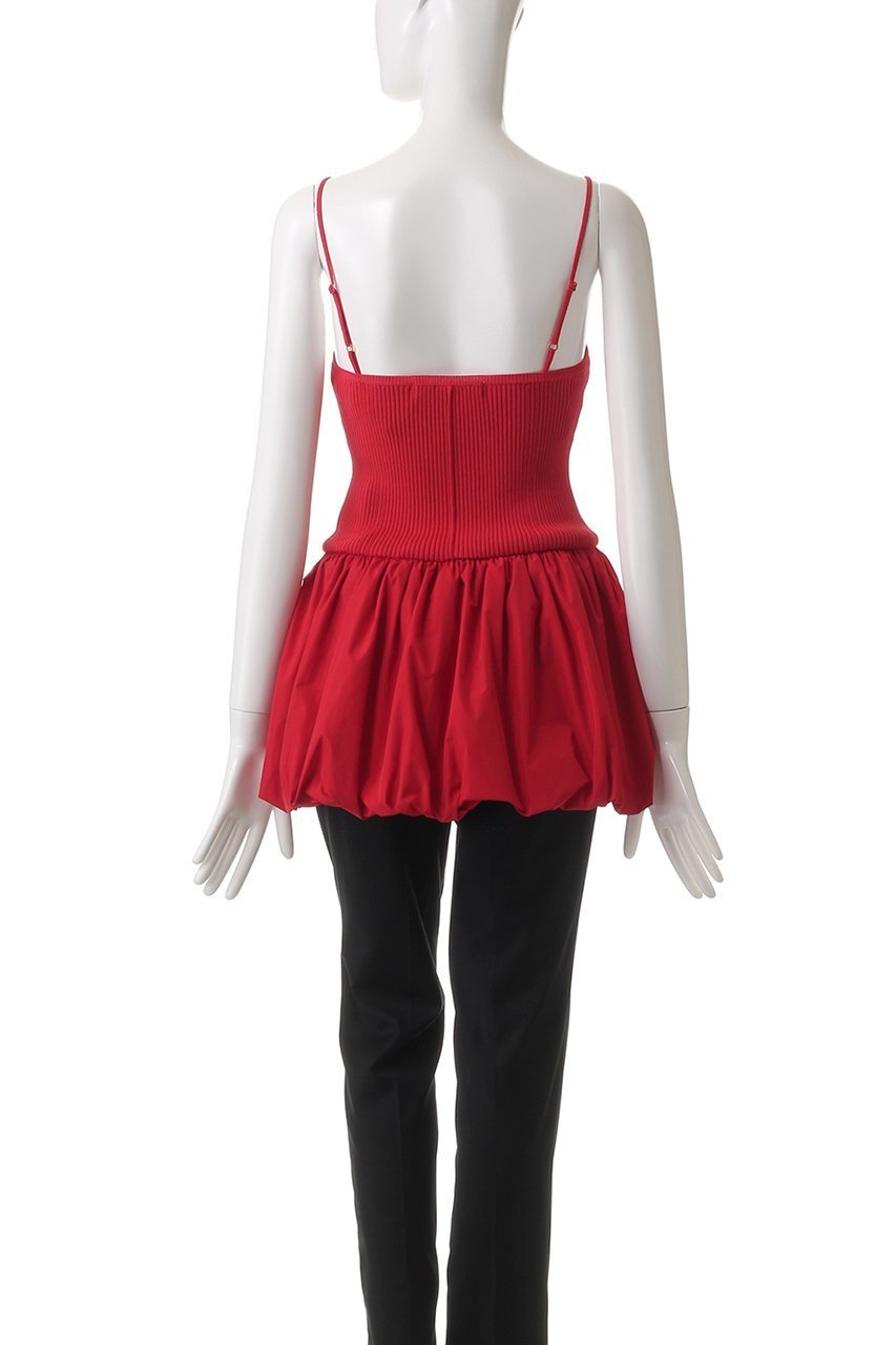 【プランク プロジェクト/PRANK PROJECT】のバルーンヘムニットキャミ / Balloon Hem Knit Cami 人気、トレンドファッション・服の通販 founy(ファニー) 　ファッション　Fashion　レディースファッション　WOMEN　トップス・カットソー　Tops/Tshirt　ニット　Knit Tops　キャミソール / ノースリーブ　No Sleeves　シャツ/ブラウス　Shirts/Blouses　ロング / Tシャツ　T-Shirts　カットソー　Cut and Sewn　おすすめ　Recommend　アイレット　Eyelet　カーゴパンツ　Cargo Pants　キャミソール　Camisole　スクエア　Square　ストレッチ　Stretch　スラックス　Slacks　タフタ　Taffeta　タンク　Tank　トレンド　Trend　ドッキング　Docking　バルーン　Balloon　other-4|ID: prp329100004335092 ipo3291000000031360186