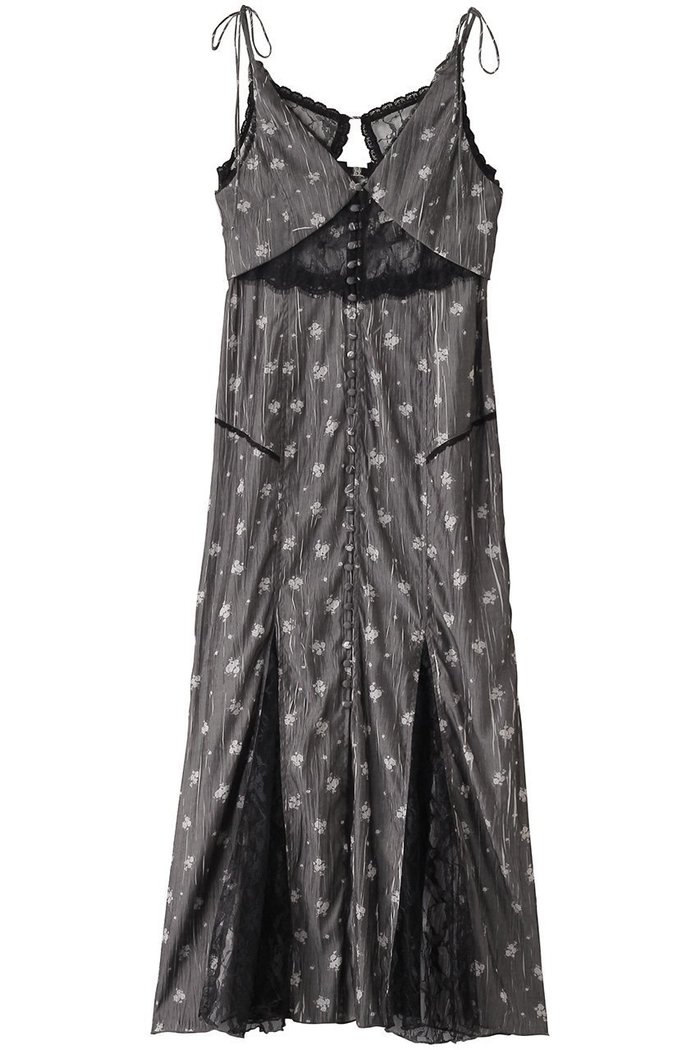 【プランク プロジェクト/PRANK PROJECT】のフローラルプリントキャミドレス / Floral Print Cami Dress インテリア・キッズ・メンズ・レディースファッション・服の通販 founy(ファニー) https://founy.com/ ファッション Fashion レディースファッション Fashion for Women ワンピース Dresses フォーマル・パーティードレス・結婚式用ドレス Elegant & Casual Dresses チュニック Tunic Tops & Dresses おすすめ Recommended / Our Picks インナー Innerwear ガーリー Girly, Feminine Style コンビ Combo, Combination Style ダウン Down, Puffer チュニック Tunic, Long Top プリント Print, Printed Pattern リボン Ribbon, Bow レース Lace, Lace Fabric ロング Long, Long-Length |ID: prp329100004335095 ipo3291000000035737322