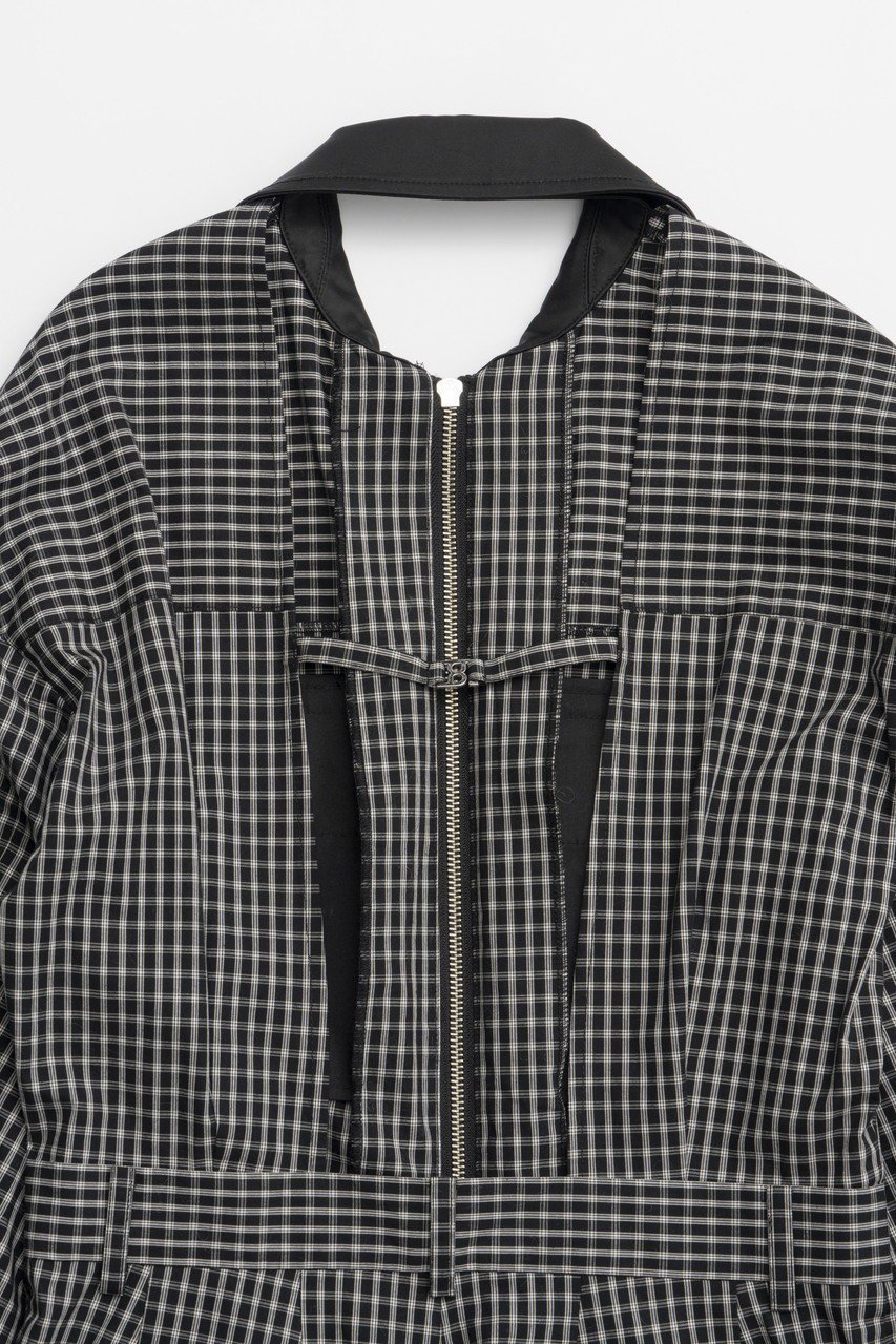 【プランク プロジェクト/PRANK PROJECT】のチェックオールインワン / Checked All In One 人気、トレンドファッション・服の通販 founy(ファニー) 　ファッション　Fashion　レディースファッション　WOMEN　パンツ　Pants　エレガント 上品　Elegant　カッティング　Cutting　サテン　Satin　ダブル　Double　チェック　Check　リラックス　Relax　夏　Summer　other-8|ID: prp329100004335099 ipo3291000000031360259