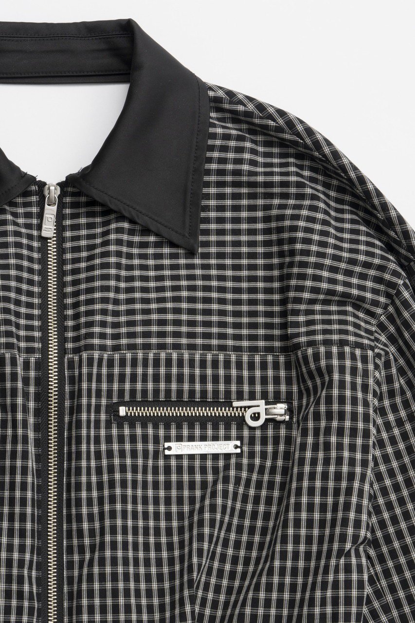 【プランク プロジェクト/PRANK PROJECT】のチェックオールインワン / Checked All In One 人気、トレンドファッション・服の通販 founy(ファニー) 　ファッション　Fashion　レディースファッション　Fashion for Women　パンツ　Pants & Trousers　エレガント 上品　Elegant　カッティング　Cutting Detail　サテン　Satin, Glossy Fabric　ダブル　Double, Double-Breasted　チェック　Check, Plaid, Tartan　リラックス　Relax, Relaxed Fit　夏　Summer　other-4|ID: prp329100004335099 ipo3291000000032914983