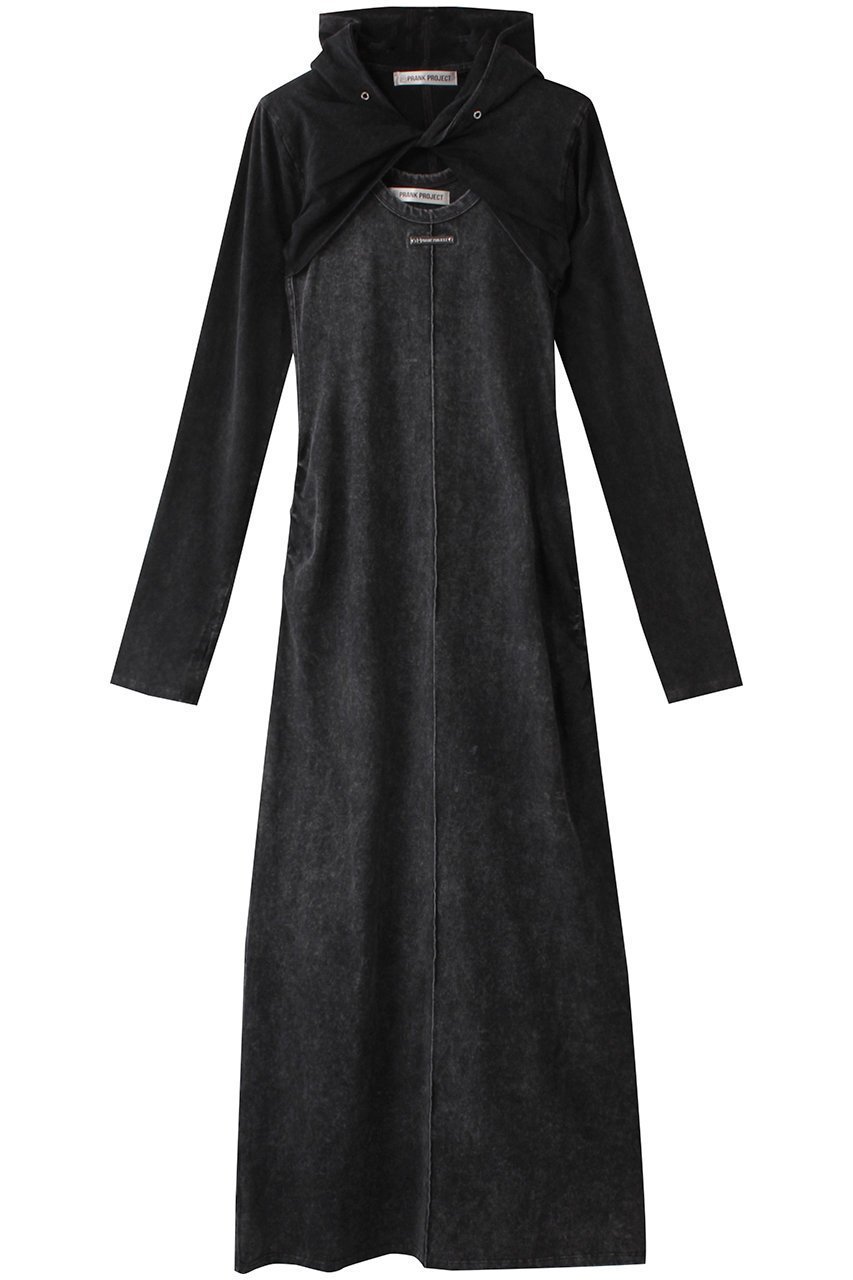 【プランク プロジェクト/PRANK PROJECT】のボレロレイヤードカットマキシワンピース / Bolero Layered Cut Maxi Dress インテリア・キッズ・メンズ・レディースファッション・服の通販 founy(ファニー) 　ファッション　Fashion　レディースファッション　Fashion for Women　アウター　Coat / Outerwear Collection　ボレロ・ショート丈ジャケット / ドレス羽織りに　Boleros & Short Jackets　ワンピース　Dresses　フォーマル・パーティードレス・結婚式用ドレス　Elegant & Casual Dresses　チュニック　Tunic Tops & Dresses　マキシ丈ワンピース・ロングドレス　Maxi Dresses / Long One-Pieces　おすすめ　Recommended / Our Picks　アウトドア　Outdoor Clothing　ウォッシュ　Washed Finish　タンク　Tank Top, Sleeveless Top　チュニック　Tunic, Long Top　ボレロ　Bolero, Short Cardigan　ロング　Long, Long-Length　夏　Summer　旅行　Travel　春　Spring　GRY(グレー)|ID: prp329100004335100 ipo3291000000032870915