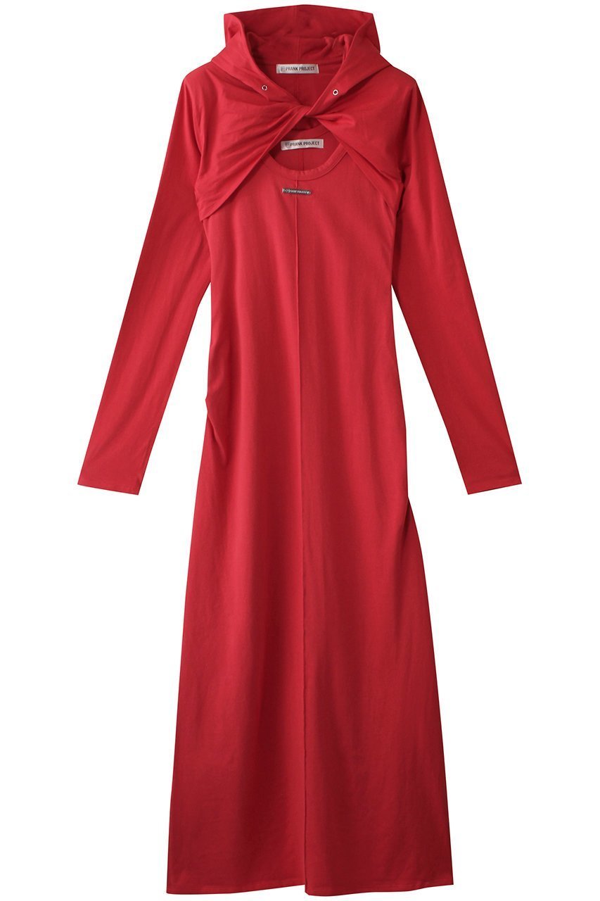 【プランク プロジェクト/PRANK PROJECT】のボレロレイヤードカットマキシワンピース / Bolero Layered Cut Maxi Dress インテリア・キッズ・メンズ・レディースファッション・服の通販 founy(ファニー) ファッション Fashion レディースファッション Fashion for Women アウター Coat / Outerwear Collection ボレロ・ショート丈ジャケット / ドレス羽織りに Boleros & Short Jackets ワンピース Dresses フォーマル・パーティードレス・結婚式用ドレス Elegant & Casual Dresses チュニック Tunic Tops & Dresses マキシ丈ワンピース・ロングドレス Maxi Dresses / Long One-Pieces おすすめ Recommended / Our Picks アウトドア Outdoor Clothing ウォッシュ Washed Finish タンク Tank Top, Sleeveless Top チュニック Tunic, Long Top ボレロ Bolero, Short Cardigan ロング Long, Long-Length 夏 Summer 旅行 Travel 春 Spring RED(レッド)|ID: prp329100004335100 ipo3291000000035922925