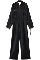 【プランク プロジェクト/PRANK PROJECT】のルーズストライプオールインワン / Loose Stripe All In One 人気、トレンドファッション・服の通販 founy(ファニー) ファッション Fashion レディースファッション Fashion for Women パンツ Pants & Trousers エレガント 上品 Elegant カッティング Cutting Detail サテン Satin, Glossy Fabric ダブル Double, Double-Breasted リラックス Relax, Relaxed Fit 夏 Summer thumbnail NVY(ネイビー)|ID: prp329100004335101 ipo3291000000035055584