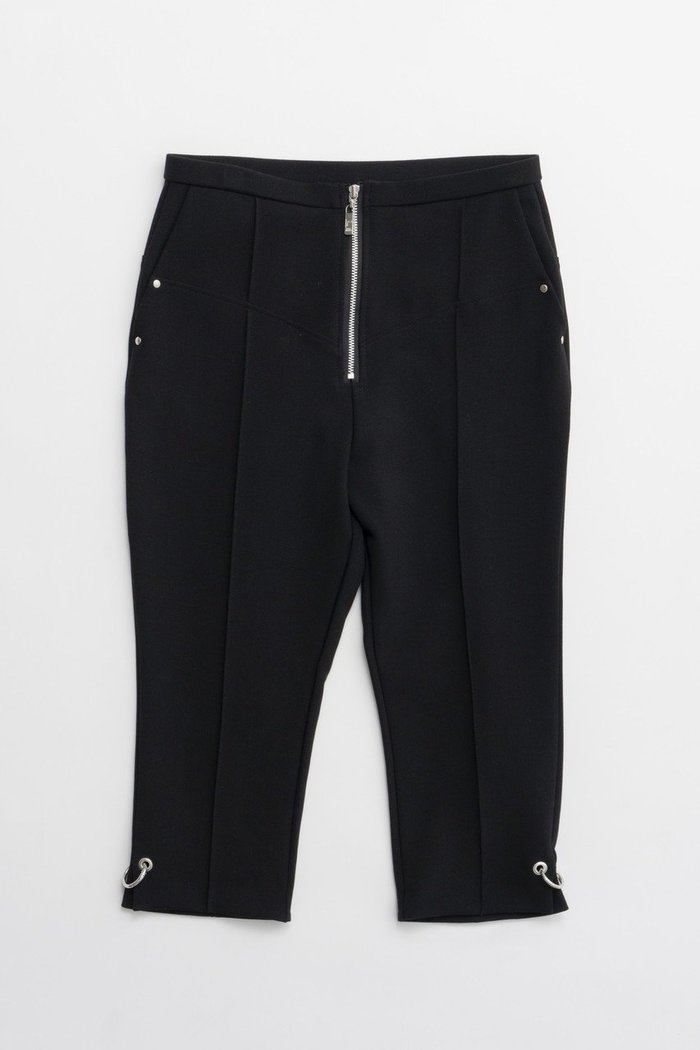 【プランク プロジェクト/PRANK PROJECT】のフロントジップカプリパンツ / Front Zip Capri Pants インテリア・キッズ・メンズ・レディースファッション・服の通販 founy(ファニー) https://founy.com/ ファッション Fashion レディースファッション WOMEN パンツ Pants アイレット Eyelet ジャケット Jacket ダブル Double トレンド Trend ドレス Dress メタル Metal |ID: prp329100004335102 ipo3291000000030114047