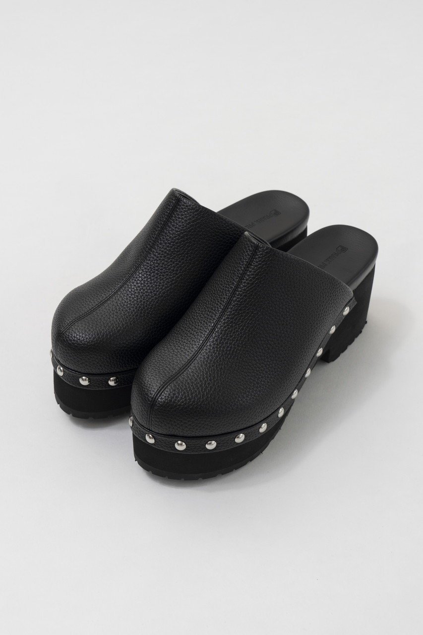 【プランク プロジェクト/PRANK PROJECT】のスタッズサボ / Studds Sabots 人気、トレンドファッション・服の通販 founy(ファニー) 　ファッション　Fashion　レディースファッション　Fashion for Women　カッティング　Cutting Detail　サンダル　Sandals, Summer Shoes　スウェット / スエット　Sweatshirt, Sweatwear　スタッズ　Studs, Metal Accents　今季　This Season, Current Season　厚底　Platform Shoes　 other-1|ID: prp329100004335106 ipo3291000000032869799