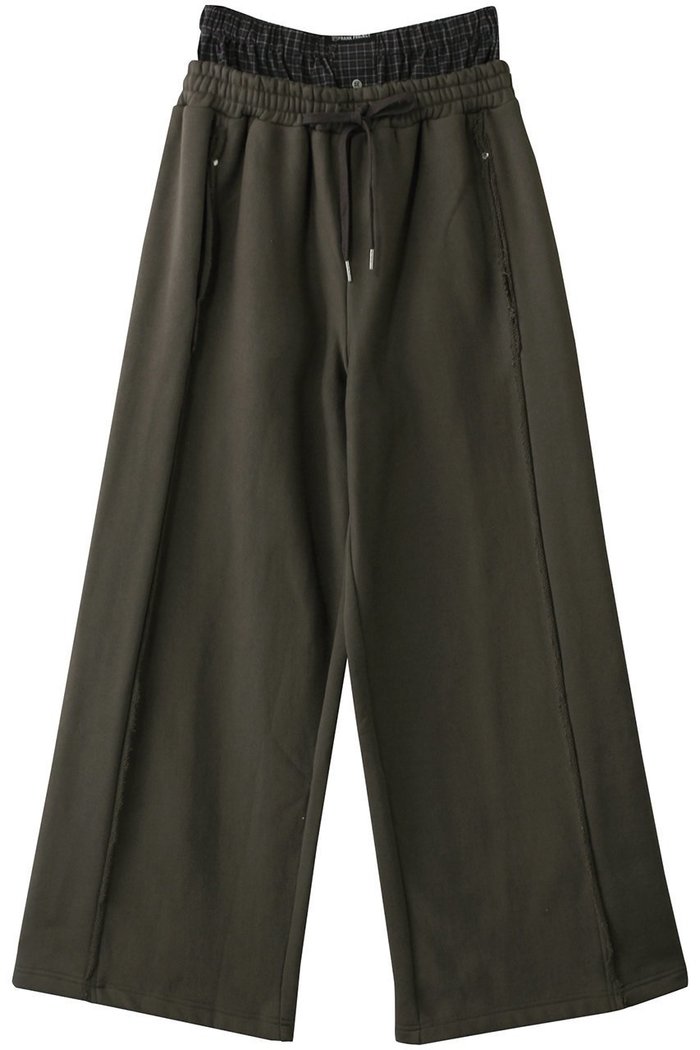 【プランク プロジェクト/PRANK PROJECT】のボクサーレイヤードスウェットパンツ / Boxer Layered Sweatpants インテリア・キッズ・メンズ・レディースファッション・服の通販 founy(ファニー) https://founy.com/ ファッション Fashion レディースファッション Fashion for Women パンツ Pants & Trousers おすすめ Recommended / Our Picks クロップド Cropped, Short Length チェック Check, Plaid, Tartan ドローストリング Drawstring, Pull Cord バランス Balance, Style Balance フロント Front, Front Design メンズ Men's, Menswear リラックス Relax, Relaxed Fit レーシー Lacy, Lace-Like ワイド Wide, Wide Fit |ID: prp329100004335107 ipo3291000000032919315