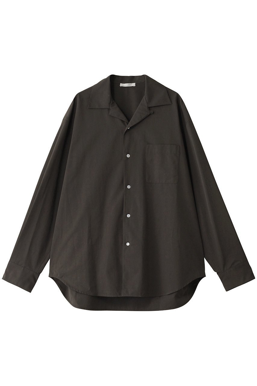 【ザ ロウ/THE ROW / MEN】の【MEN】ANTHONY SHIRT インテリア・キッズ・メンズ・レディースファッション・服の通販 founy(ファニー) 　ファッション　Fashion　メンズファッション　MEN　2025年　2025　2025春夏・S/S　Ss,Spring/Summer,2025　A/W・秋冬　Aw・Autumn/Winter・Fw・Fall-Winter　S/S・春夏　Ss・Spring/Summer　スリーブ　Sleeve　ベーシック　Basic　モダン　Modern　ロング　Long　エレガント 上品　Elegant　夏　Summer　定番　Standard　春　Spring　ビジネス 仕事 通勤　Business　ブラウン|ID: prp329100004335115 ipo3291000000030114097