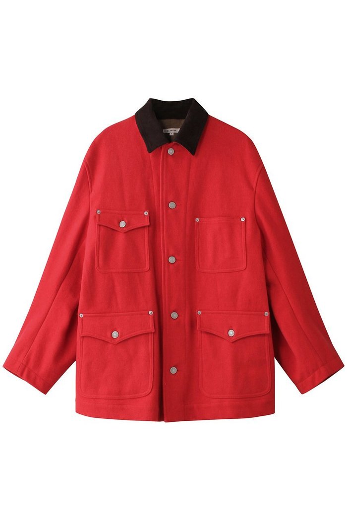 【ブラミンク/BLAMINK】のコットンカバーオール インテリア・キッズ・メンズ・レディースファッション・服の通販 founy(ファニー) https://founy.com/ ファッション Fashion レディースファッション Fashion for Women アウター Coat / Outerwear Collection コート・ロングコート・ピーコート Long Coats, Peacoats & More ショート Short, Short Length シルバー Silver, Metallic Silver ボックス Boxy, Box Shape ポケット Pocket, Pocket Detail |ID: prp329100004335130 ipo3291000000032937466