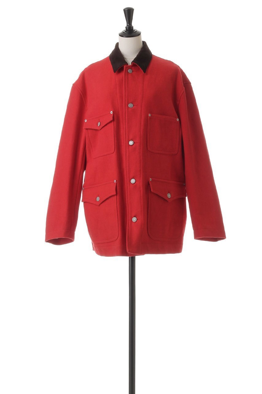 【ブラミンク/BLAMINK】のコットンカバーオール 人気、トレンドファッション・服の通販 founy(ファニー) 　ファッション　Fashion　レディースファッション　Fashion for Women　アウター　Coat / Outerwear Collection　コート・ロングコート・ピーコート　Long Coats, Peacoats & More　ショート　Short, Short Length　シルバー　Silver, Metallic Silver　ボックス　Boxy, Box Shape　ポケット　Pocket, Pocket Detail　other-2|ID: prp329100004335130 ipo3291000000032937482