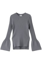【ランバン オン ブルー/LANVIN en Bleu】のタンダムリブカフスニット グレー|ID: prp329100004335136 ipo3291000000032957471