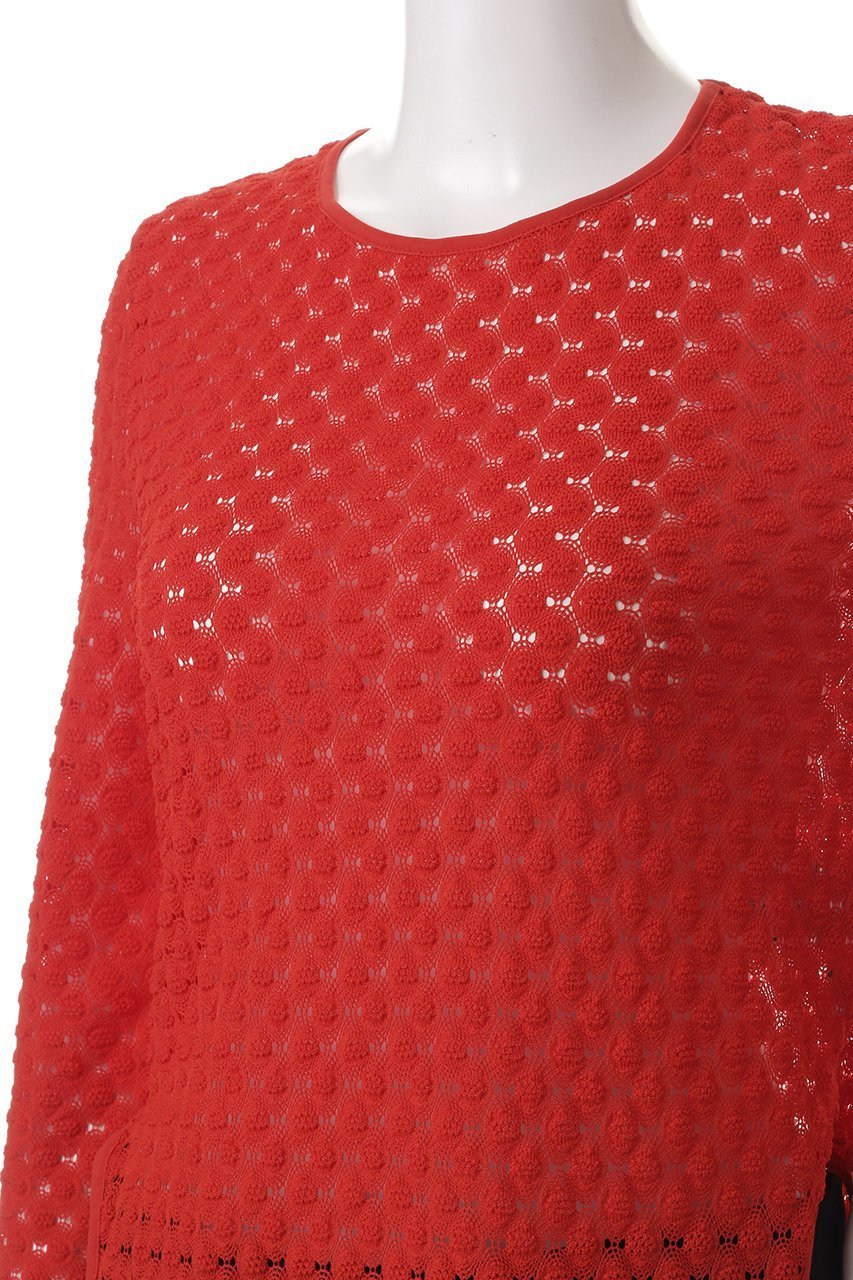 【ランバン オン ブルー/LANVIN en Bleu】のカーブスリットレースカットソー 人気、トレンドファッション・服の通販 founy(ファニー) 　ファッション　Fashion　レディースファッション　Fashion for Women　トップス・カットソー　Cut & Sew Tops　シャツ・ブラウス・オフィスカジュアル　Elegant Blouses & Button-Ups　ロングTシャツ・Tシャツ　Longline T-Shirts & Tees　カットソー・ベーシックTシャツ　Cut-and-Sewn Tops / Stretch Tees & Basics　インナー　Innerwear　カットソー　Cut and Sewn Top　キャミソール　Camisole, Spaghetti Strap Top　シアー　Sheer, See-Through　スリット　Slit, Slit Detail　スリーブ　Sleeve, Long Sleeve / Short Sleeve　リボン　Ribbon, Bow　ロング　Long, Long-Length　A/W・秋冬　Autumn/Winter　other-5|ID: prp329100004335137 ipo3291000000032884881