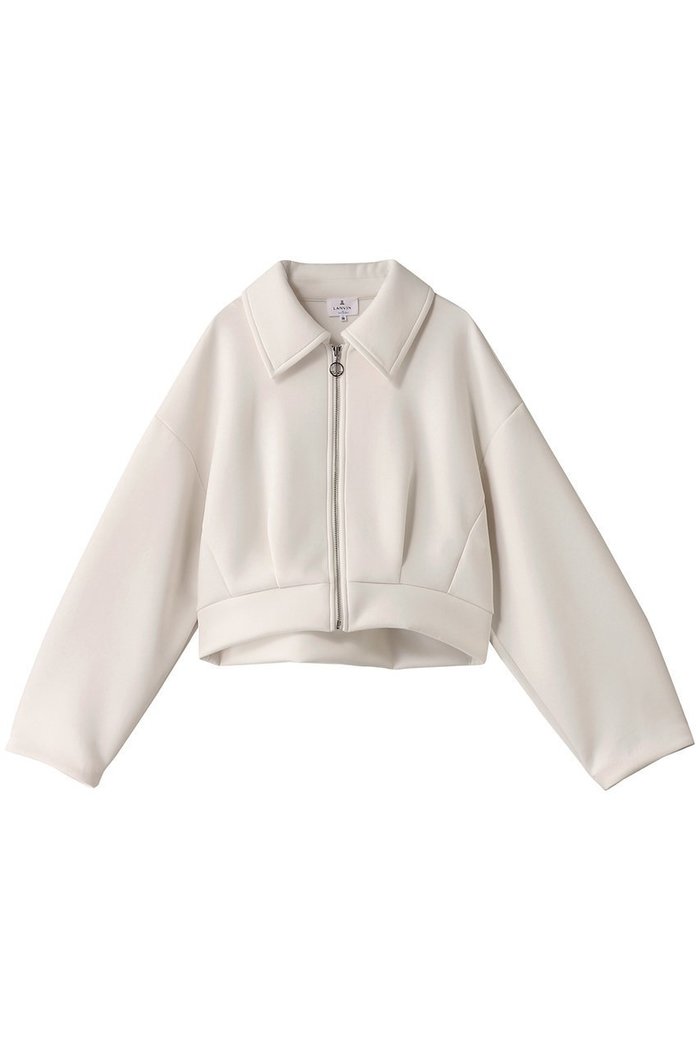 【ランバン オン ブルー/LANVIN en Bleu】のダンボールショートジャケット インテリア・キッズ・メンズ・レディースファッション・服の通販 founy(ファニー) https://founy.com/ ファッション Fashion レディースファッション WOMEN アウター Coat Outerwear ジャケット Jackets シンプル Simple ジャケット Jacket |ID: prp329100004335138 ipo3291000000030114164