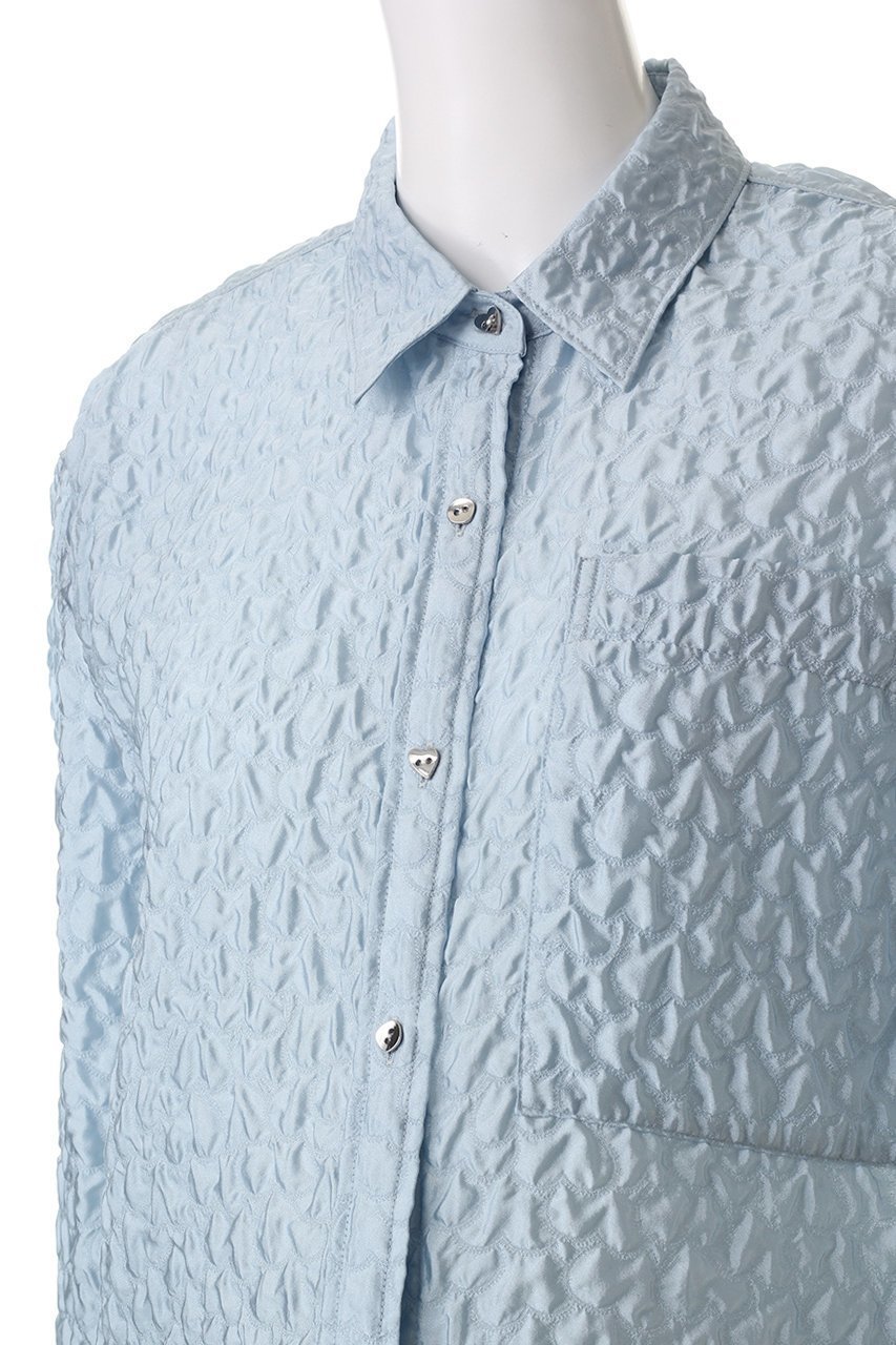 【ランバン オン ブルー/LANVIN en Bleu】のクロップドフレアシャツ 人気、トレンドファッション・服の通販 founy(ファニー) 　ファッション　Fashion　レディースファッション　Fashion for Women　トップス・カットソー　Cut & Sew Tops　シャツ・ブラウス・オフィスカジュアル　Elegant Blouses & Button-Ups　クロップド　Cropped, Short Length　スリーブ　Sleeve, Long Sleeve / Short Sleeve　バランス　Balance, Style Balance　ロング　Long, Long-Length　ワイド　Wide, Wide Fit　other-5|ID: prp329100004335139 ipo3291000000032878629