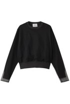 【ベイジ,/BEIGE,】のMYRTLE(マートル)/チュールレイヤードクルーネック Slate|ID: prp329100004335143 ipo3291000000032957328