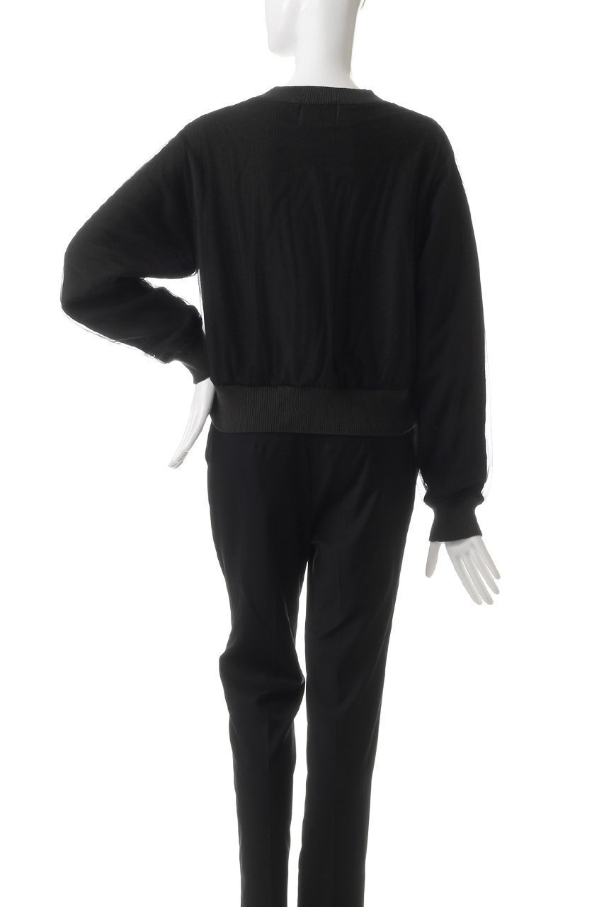 【ベイジ,/BEIGE,】のMYRTLE(マートル)/チュールレイヤードカーディガン 人気、トレンドファッション・服の通販 founy(ファニー) 　ファッション　Fashion　レディースファッション　Fashion for Women　トップス・カットソー　Cut & Sew Tops　ニット　Knit Tops & Sweaters　カーディガン・羽織り　Layered Style Cardigans　カーディガン　Cardigan, Knitwear　チュール　Tulip, Tulip Motif　フェミニン　Feminine, Girly　other-4|ID: prp329100004335144 ipo3291000000035066862