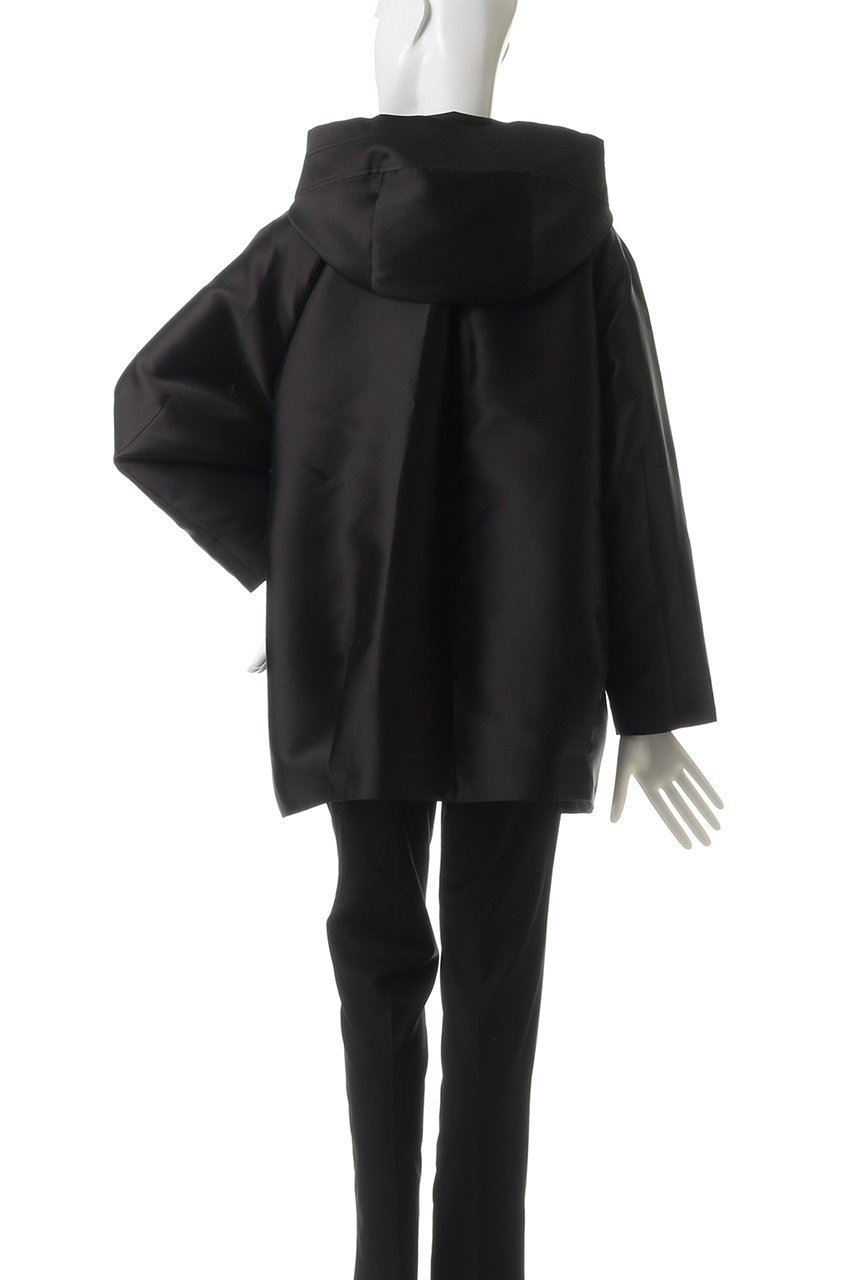【ジェイドット/j.】のイタリアンタフタフードジャケット 人気、トレンドファッション・服の通販 founy(ファニー) 　ファッション　Fashion　レディースファッション　WOMEN　アウター　Coat Outerwear　ジャケット　Jackets　シルク　Silk　ジャケット　Jacket　タフタ　Taffeta　エレガント 上品　Elegant　other-4|ID: prp329100004335147 ipo3291000000031360710