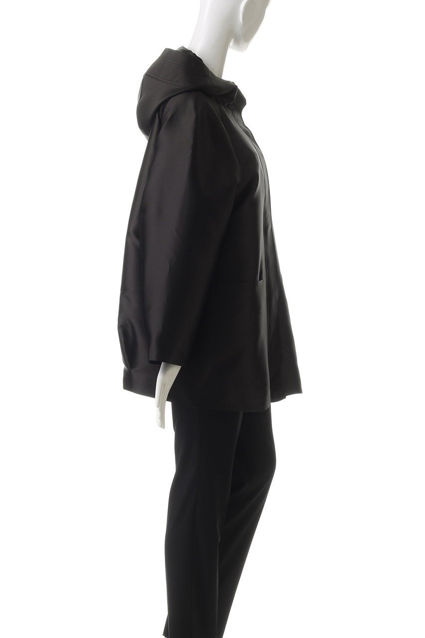 【ジェイドット/j.】のイタリアンタフタフードジャケット 人気、トレンドファッション・服の通販 founy(ファニー) 　ファッション　Fashion　レディースファッション　Fashion for Women　アウター　Coat / Outerwear Collection　レディースジャケット・軽アウター　Jackets　シルク　Silk, 100% Silk　ジャケット　Jacket, Outerwear　タフタ　Taffeta, Structured Fabric　エレガント 上品　Elegant　other-3|ID: prp329100004335147 ipo3291000000032928924