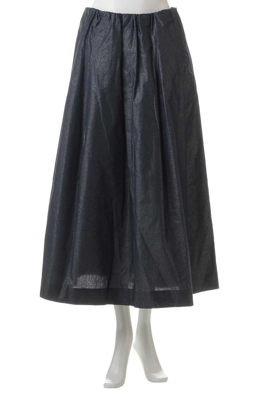 【スリー ドッツ/three dots】のグロッシー ツイルスカート 人気、トレンドファッション・服の通販 founy(ファニー) 　ファッション　Fashion　レディースファッション　Fashion for Women　スカート　Skirts　ロングスカート　Long Skirts / Maxi & Midi Skirts　シンプル　Simple, Minimal　トレンド　Trend, Trending Now　ファブリック　Fabric, Textile　フレア　Flare, Flared　ロング　Long, Long-Length　other-2|ID: prp329100004335154 ipo3291000000035435109