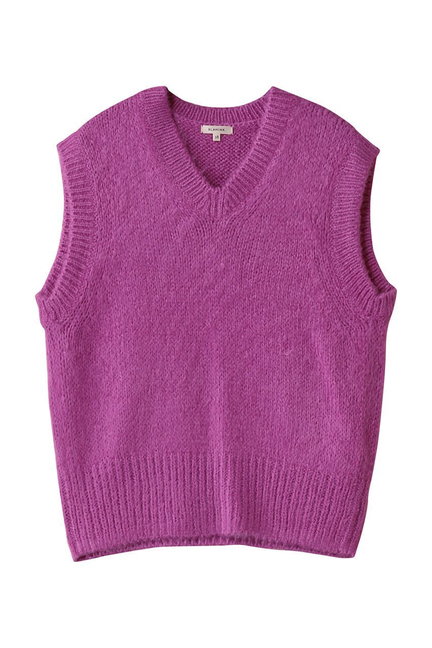 【ブラミンク/BLAMINK】のシルクVネックベスト 人気、トレンドファッション・服の通販 founy(ファニー) 　ファッション　Fashion　レディースファッション　Fashion for Women　トップス・カットソー　Cut & Sew Tops　ニット　Knit Tops & Sweaters　ベスト&ジレ / 重ね着スタイル　Vests & Gilets　カジュアルプルオーバー・ニットトップス　Pullovers & Knit Tops / Casual Pullovers　Vネックトップス　V-Neck Tops / V-Cut Neckline Shirts　シルク　Silk, 100% Silk　ベスト　Vest, Waistcoat　エレガント 上品　Elegant　 other-1|ID: prp329100004335159 ipo3291000000032957290