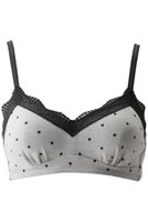 【キッドブルー/KID BLUE】の24起毛ドットJQカップブラ 人気、トレンドファッション・服の通販 founy(ファニー) ファッション Fashion レディースファッション Fashion for Women 下着・ランジェリー Lingerie & Intimates ブラジャー・ランジェリーブラ Bras / Lingerie Bras シンプル Simple, Minimal ドット Polka Dot, Dot Pattern フェミニン Feminine, Girly ブラジャー Bra, Lingerie ランジェリー Lingerie, Intimate Wear レース Lace, Lace Fabric ワイヤー Wire, Wired Bra エレガント 上品 Elegant |ID:prp329100004335169