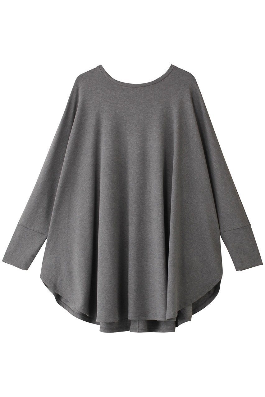 【ル フィル/LE PHIL】のヴィスジャージーカットソー インテリア・キッズ・メンズ・レディースファッション・服の通販 founy(ファニー) 　ファッション　Fashion　レディースファッション　Fashion for Women　トップス・カットソー　Cut & Sew Tops　シャツ・ブラウス・オフィスカジュアル　Elegant Blouses & Button-Ups　ロングTシャツ・Tシャツ　Longline T-Shirts & Tees　カットソー・ベーシックTシャツ　Cut-and-Sewn Tops / Stretch Tees & Basics　カットソー　Cut and Sewn Top　シンプル　Simple, Minimal　スリーブ　Sleeve, Long Sleeve / Short Sleeve　ドレープ　Drape, Draping Fabric　ファブリック　Fabric, Textile　ボトム　Bottoms, Lower Wear　ロング　Long, Long-Length　再入荷　Restock / Back in Stock　グレー|ID: prp329100004335170 ipo3291000000036009100