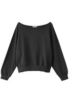 【プルミエ アロンディスモン/1er Arrondissement】の【upper hights】クロップドスウェット チャコールグレー|ID: prp329100004335172 ipo3291000000032887341
