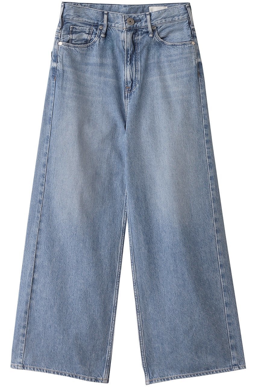 【プルミエ アロンディスモン/1er Arrondissement】の【upper hights】THE LARA デニムパンツ 人気、トレンドファッション・服の通販 founy(ファニー) 　ファッション　Fashion　レディースファッション　Fashion for Women　パンツ　Pants & Trousers　デニムパンツ・ジーンズ・美脚デニム　Denim Jeans & Pants　デニム　Denim, Jeans Material　ドローコード　Drawcord, Drawstring Cord　ワイド　Wide, Wide Fit　 other-1|ID: prp329100004335173 ipo3291000000032927692