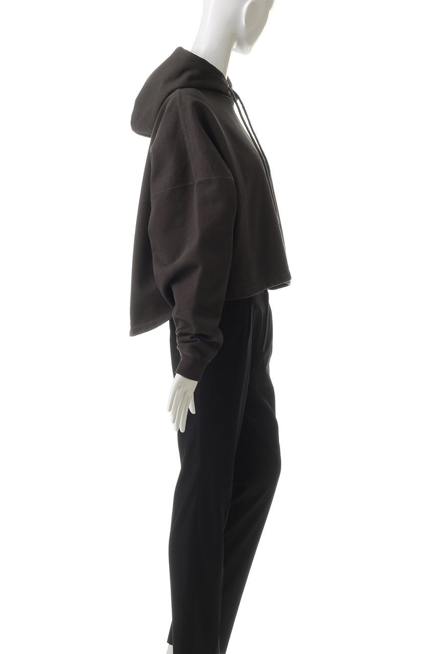 【プルミエ アロンディスモン/1er Arrondissement】のクロップドフーディスウェット 人気、トレンドファッション・服の通販 founy(ファニー) 　ファッション　Fashion　レディースファッション　Fashion for Women　トップス・カットソー　Cut & Sew Tops　シャツ・ブラウス・オフィスカジュアル　Elegant Blouses & Button-Ups　レディースパーカー・カジュアルフーディー　Casual Hoodies & Sweatshirts　ロングTシャツ・Tシャツ　Longline T-Shirts & Tees　スウェット・クルーネックトップス　Sweatshirts & Crewnecks / Relaxed Fit Sweat Tops　カットソー・ベーシックTシャツ　Cut-and-Sewn Tops / Stretch Tees & Basics　クロップド　Cropped, Short Length　シンプル　Simple, Minimal　ドローコード　Drawcord, Drawstring Cord　バランス　Balance, Style Balance　再入荷　Restock / Back in Stock　other-3|ID: prp329100004335175 ipo3291000000032884694