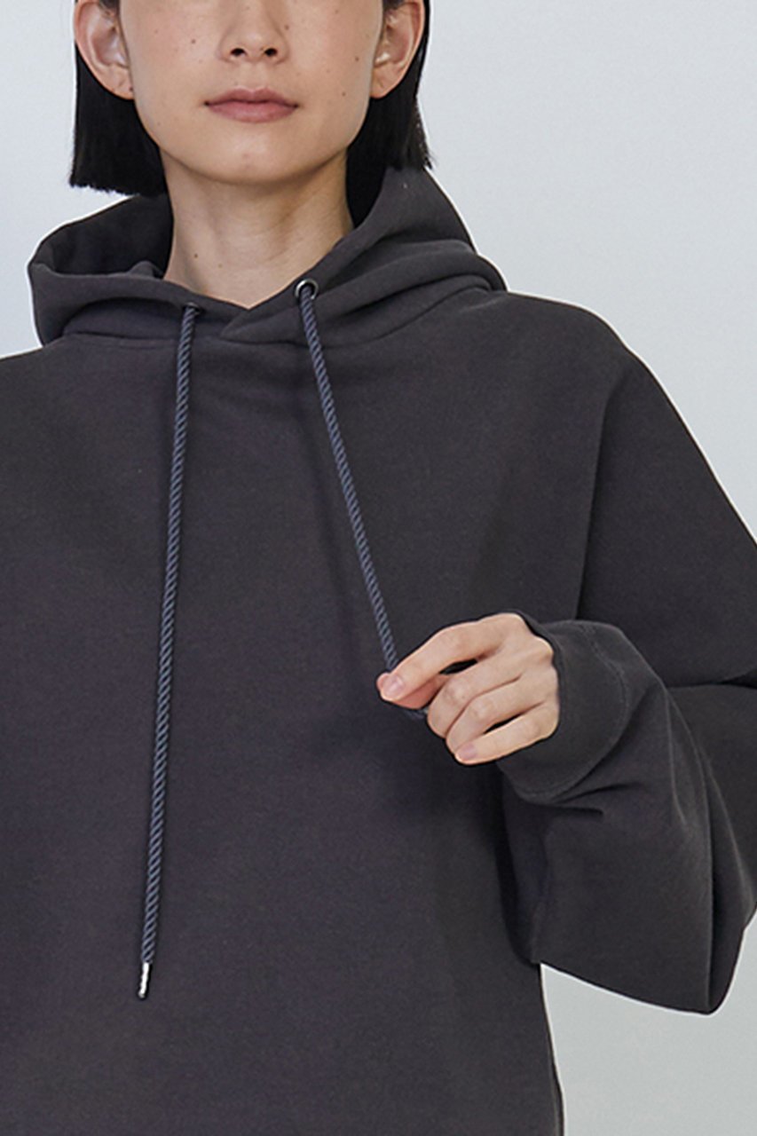 【プルミエ アロンディスモン/1er Arrondissement】のクロップドフーディスウェット 人気、トレンドファッション・服の通販 founy(ファニー) 　ファッション　Fashion　レディースファッション　Fashion for Women　トップス・カットソー　Cut & Sew Tops　シャツ・ブラウス・オフィスカジュアル　Elegant Blouses & Button-Ups　レディースパーカー・カジュアルフーディー　Casual Hoodies & Sweatshirts　ロングTシャツ・Tシャツ　Longline T-Shirts & Tees　スウェット・クルーネックトップス　Sweatshirts & Crewnecks / Relaxed Fit Sweat Tops　カットソー・ベーシックTシャツ　Cut-and-Sewn Tops / Stretch Tees & Basics　クロップド　Cropped, Short Length　シンプル　Simple, Minimal　ドローコード　Drawcord, Drawstring Cord　バランス　Balance, Style Balance　再入荷　Restock / Back in Stock　other-7|ID: prp329100004335175 ipo3291000000032884712