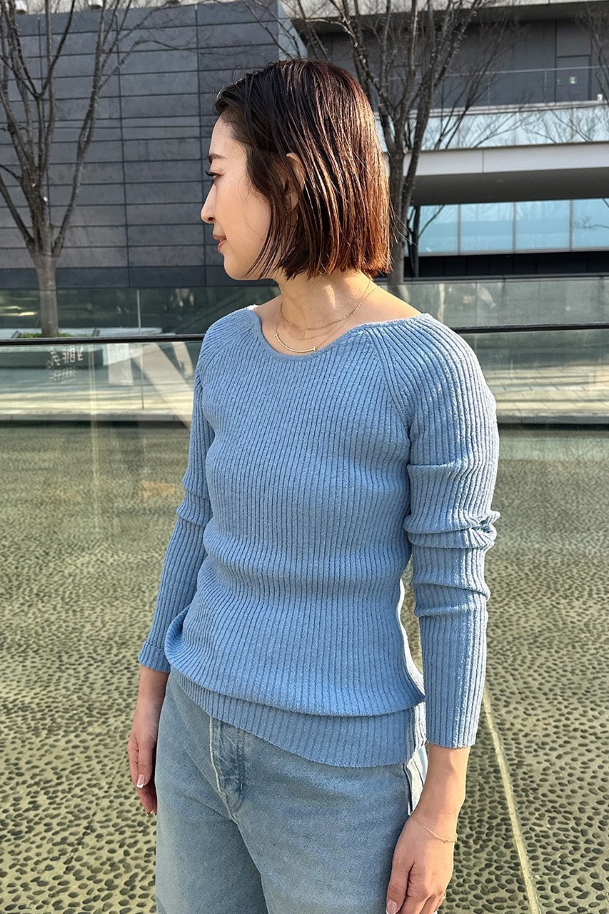 【スタニングルアー/STUNNING LURE】のカーブネックニットプルオーバー 人気、トレンドファッション・服の通販 founy(ファニー) 　ファッション　Fashion　レディースファッション　Fashion for Women　トップス・カットソー　Cut & Sew Tops　ニット　Knit Tops & Sweaters　カジュアルプルオーバー・ニットトップス　Pullovers & Knit Tops / Casual Pullovers　シンプル　Simple, Minimal　デコルテ　Décolleté, Neckline　フィット　Fit, Slim Fit　再入荷　Restock / Back in Stock　other-7|ID: prp329100004336102 ipo3291000000032952040
