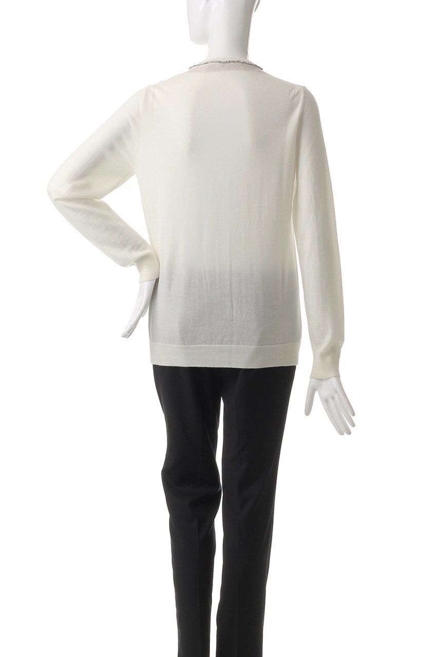 【ヌメロ ヴェントゥーノ/N°21】のリボンタイプルオーバーカーディガン 人気、トレンドファッション・服の通販 founy(ファニー) ファッション Fashion レディースファッション Fashion for Women トップス・カットソー Cut & Sew Tops ニット Knit Tops & Sweaters カーディガン・羽織り Layered Style Cardigans カジュアルプルオーバー・ニットトップス Pullovers & Knit Tops / Casual Pullovers エレガント 上品 Elegant カーディガン Cardigan, Knitwear スリーブ Sleeve, Long Sleeve / Short Sleeve ビジュー Bijou, Jewel-like Accent リボン Ribbon, Bow ロング Long, Long-Length other-4|ID: prp329100004336105 ipo3291000000035552119