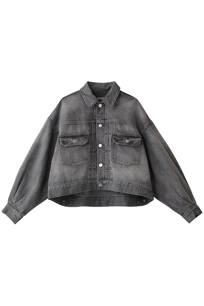 【レッドカード トーキョー/RED CARD TOKYO】のLafayette デニムジャケット インテリア・キッズ・メンズ・レディースファッション・服の通販 founy(ファニー) https://founy.com/ ファッション Fashion レディースファッション WOMEN アウター Coat Outerwear ジャケット Jackets デニムジャケット Denim Jackets おすすめ Recommend ショート Short ジャケット Jacket デニム Denim トレンド Trend バランス Balance ボトム Bottom ワイド Wide 人気 Popularity |ID: prp329100004336107 ipo3291000000030125522