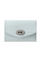 【マルベリー/Mulberry】のDARLEY FOLDED MULTI-CARD WALLET(SHINY SMALL CROC) ポプリンブルー|ID:prp329100004336127