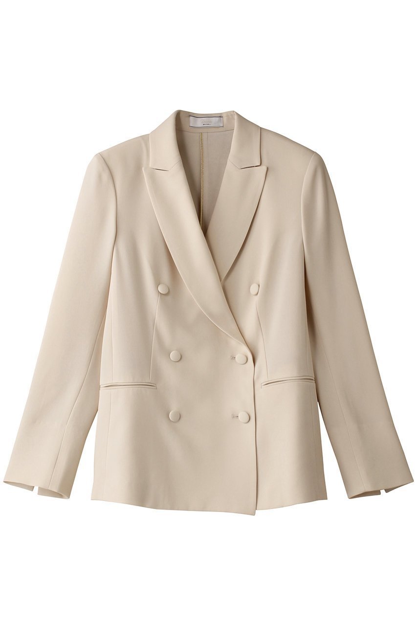 【ベイジ,/BEIGE,】のCINDY(シンディ)/ダブルブレストジャケット インテリア・キッズ・メンズ・レディースファッション・服の通販 founy(ファニー) 　ファッション　Fashion　レディースファッション　Fashion for Women　アウター　Coat / Outerwear Collection　レディースジャケット・軽アウター　Jackets　インナー　Innerwear　オケージョン　Occasion Wear　クラシック　Classic, Timeless Style　ジャケット　Jacket, Outerwear　スリット　Slit, Slit Detail　スーツ　Suit, Formalwear　ダブル　Double, Double-Breasted　ボトム　Bottoms, Lower Wear　人気　Popular, Best Seller　ビジネス 仕事 通勤　Business / Work / Commuting　Sheer Orange|ID: prp329100004336129 ipo3291000000032922715
