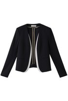 【ベイジ,/BEIGE,】のCINDY(シンディ)/ダブルカラージャケット Navy×White|ID: prp329100004336130 ipo3291000000032922846